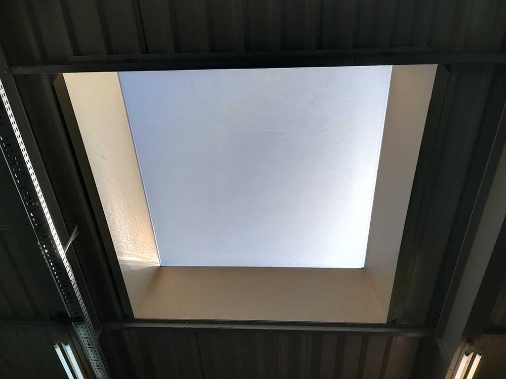 Luminator fix cupolă acrilică