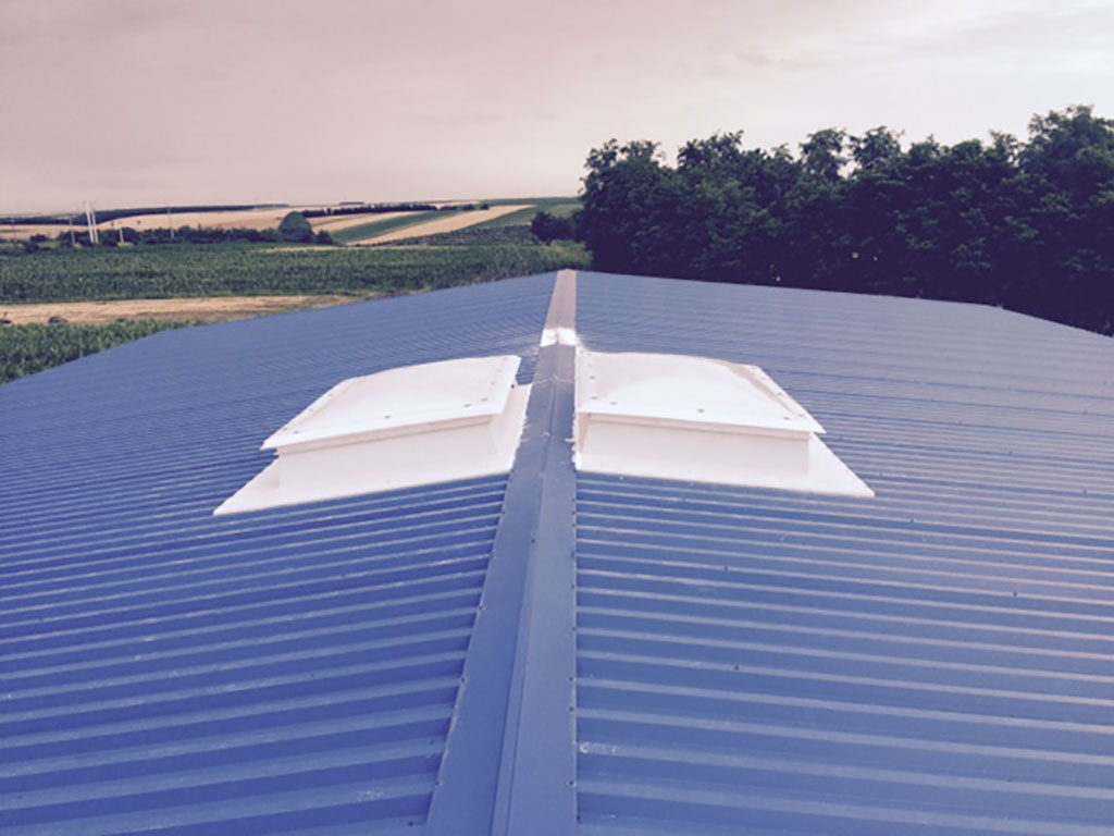 Trape hală depozitare cereale